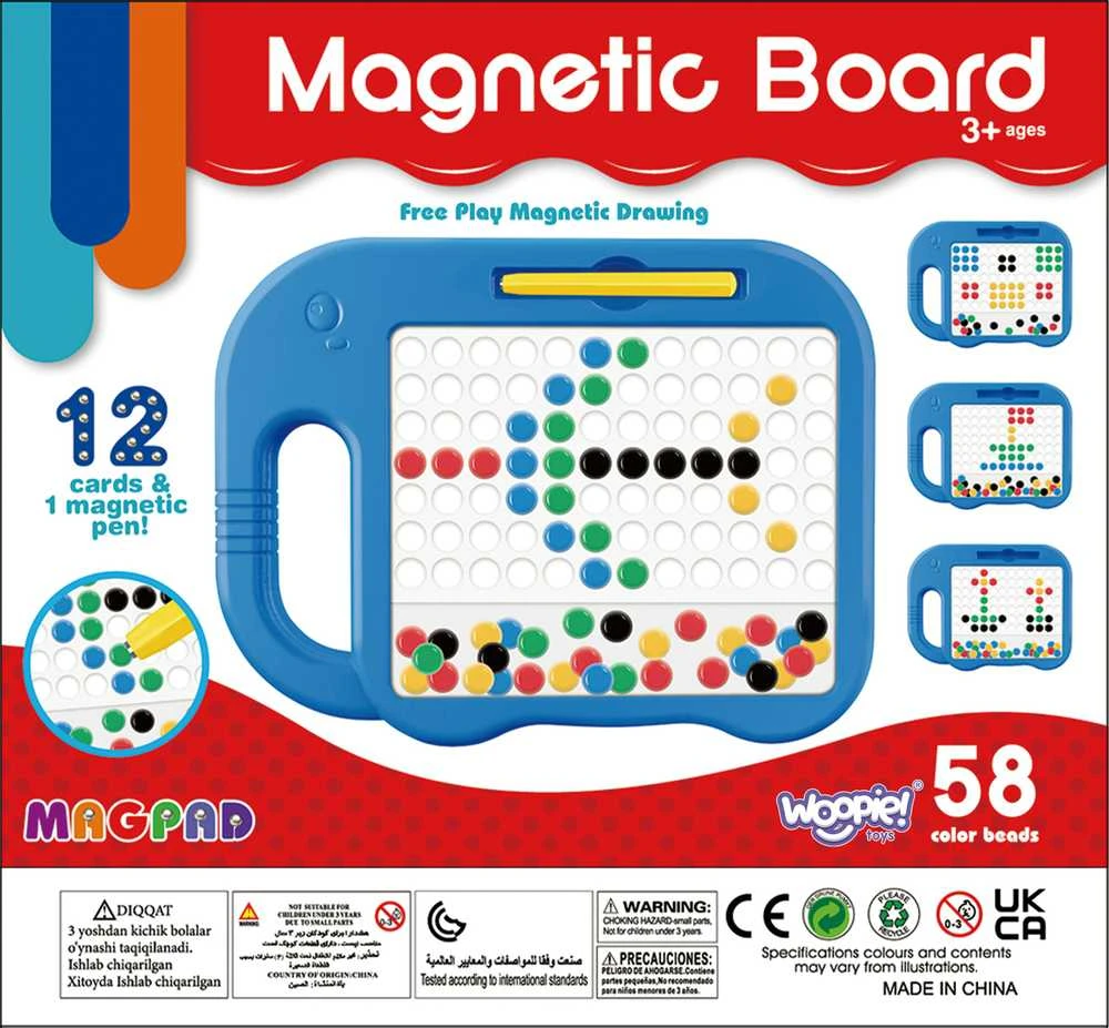 Magnetinė Montessori piešimo lenta WOOPIE MagPad Drambliukas