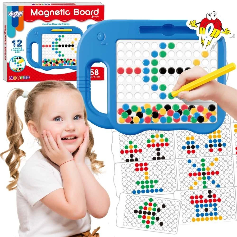 Magnetinė Montessori piešimo lenta WOOPIE MagPad Drambliukas
