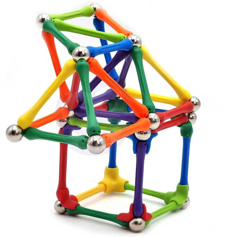 Dėlionė Magnetinis konstruktorius 110 vnt. Woopie
