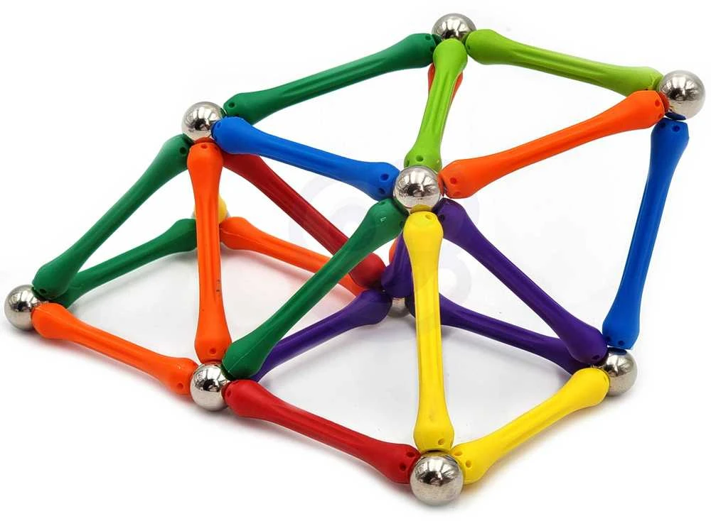Dėlionė Magnetinis konstruktorius 110 vnt. Woopie