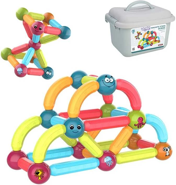 „Woopie Magnetion Education Construction Block“ 52 EL.