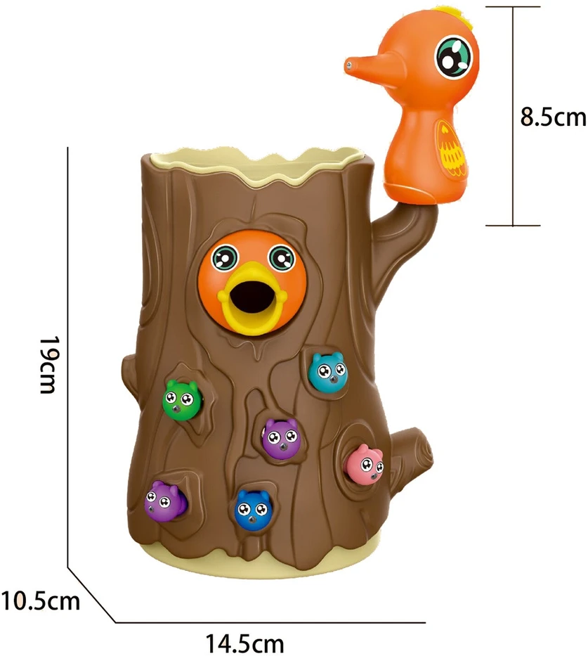 WOOPIE Magnetinė Žaidimų Rinkinys Sugauti Vabalą 2 Kranai + 10 Vabalų