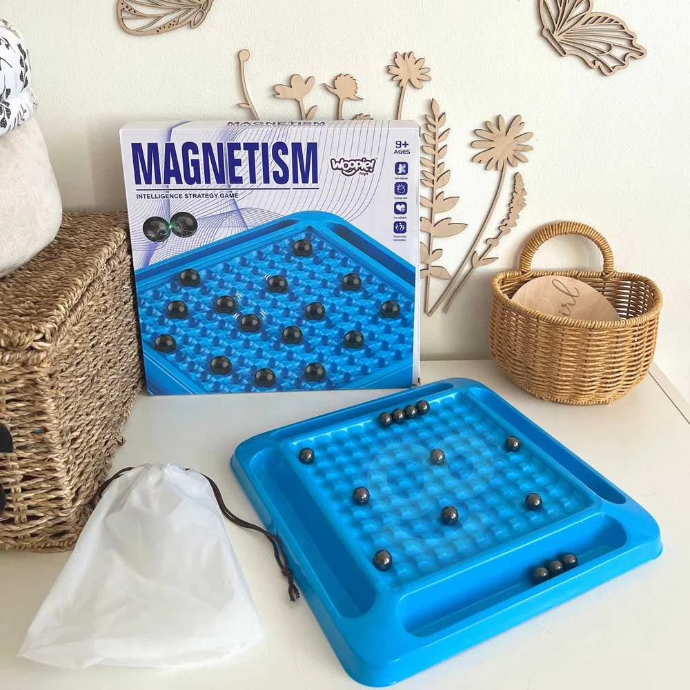 Magnetinių kamuoliukų stalo žaidimas WOOPIE