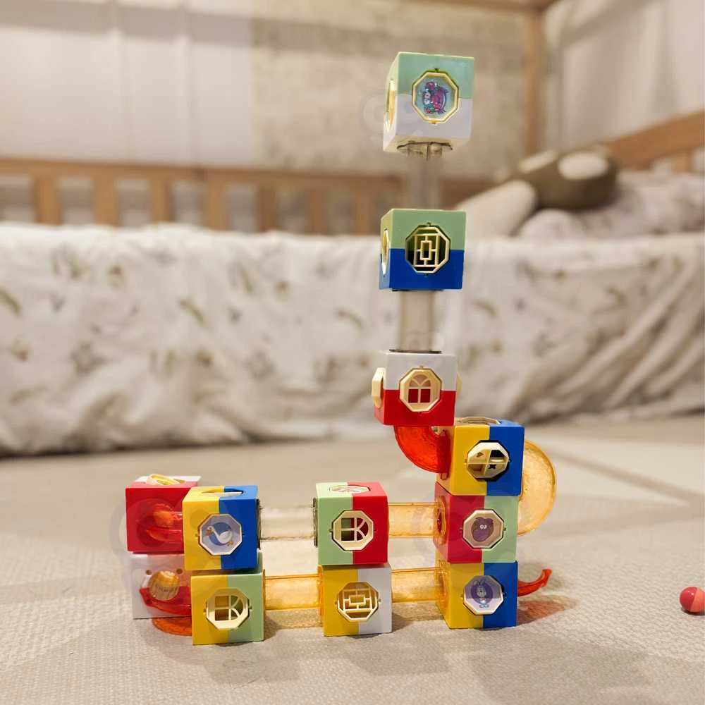 Woopie Kulkowy Kulodrom 3D Statybas Blokų Rinkinys