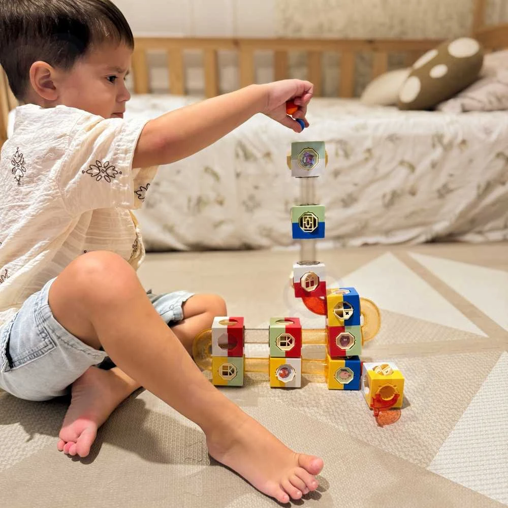 Woopie Kulkowy Kulodrom 3D Statybas Blokų Rinkinys