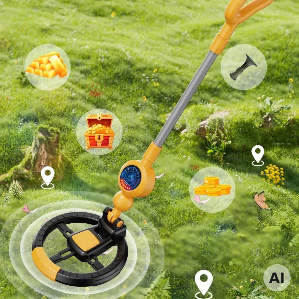 WOOPIE Metal Detector for Kids Probe Shovel Treasure