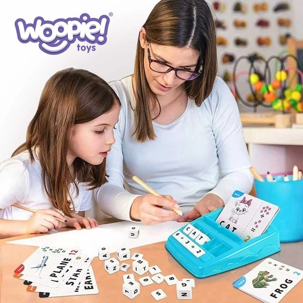 Woopie edukacinis žaidimas mokytis anglų kalbos ir matematikos