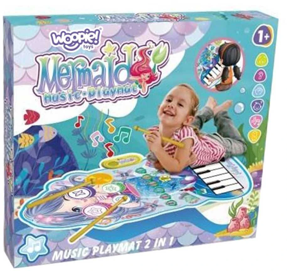 Woopie Muzikinis kilimėlis Undinėlė 2in1