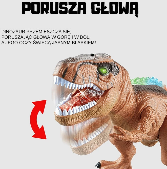Woopie Nuotolinis Dinozauras T-Rex Su Judančiais Elementais