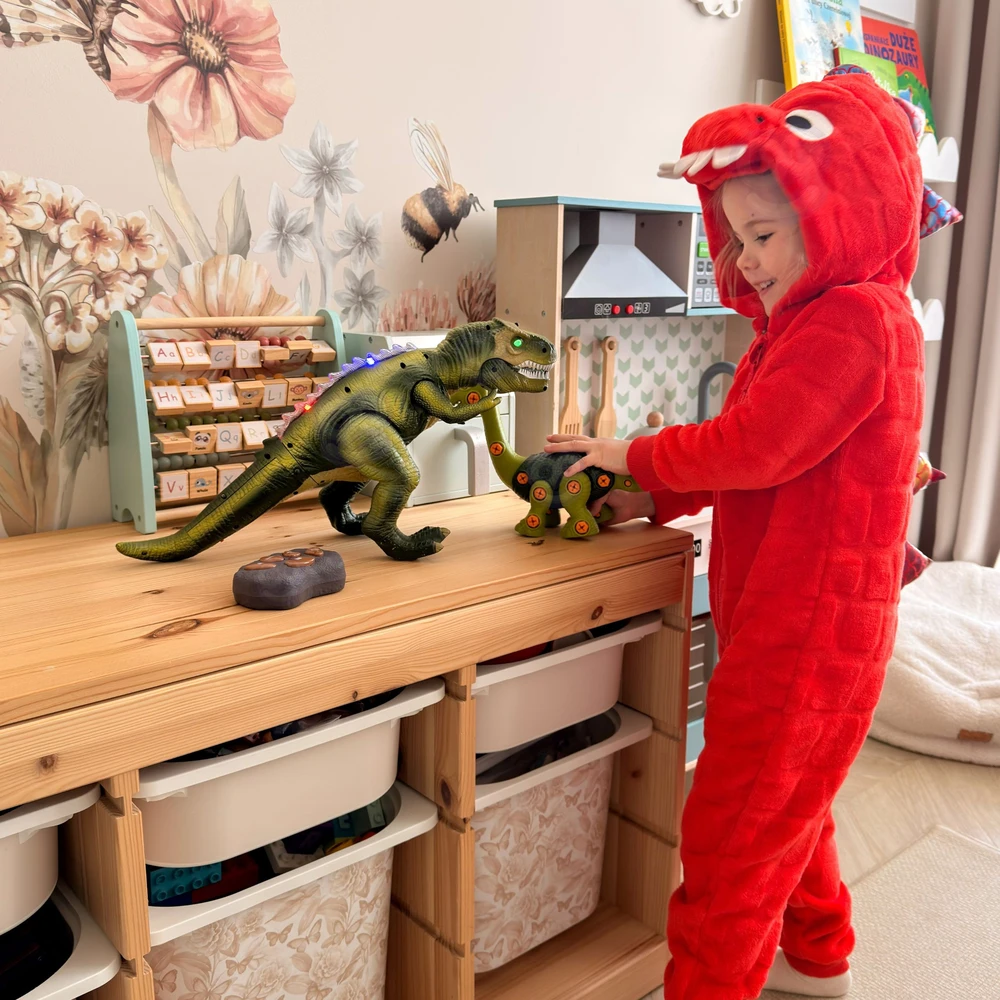 Woopie Nuotolinis Dinozauras T-Rex Su Judančiais Elementais