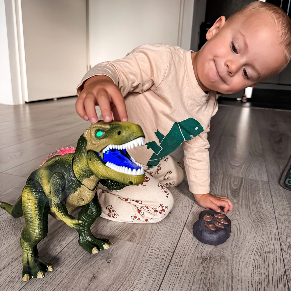 Woopie Nuotolinis Dinozauras T-Rex Su Judančiais Elementais