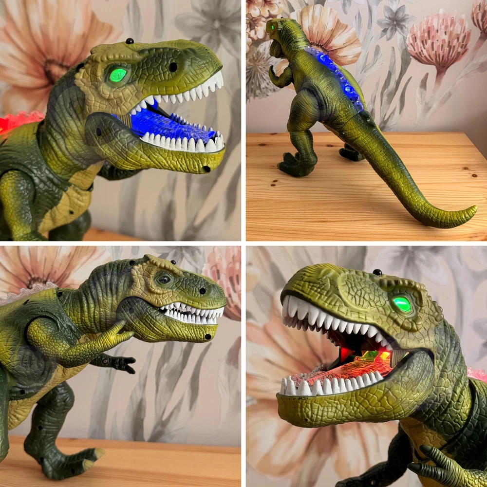 Woopie Nuotolinis Dinozauras T-Rex Su Judančiais Elementais