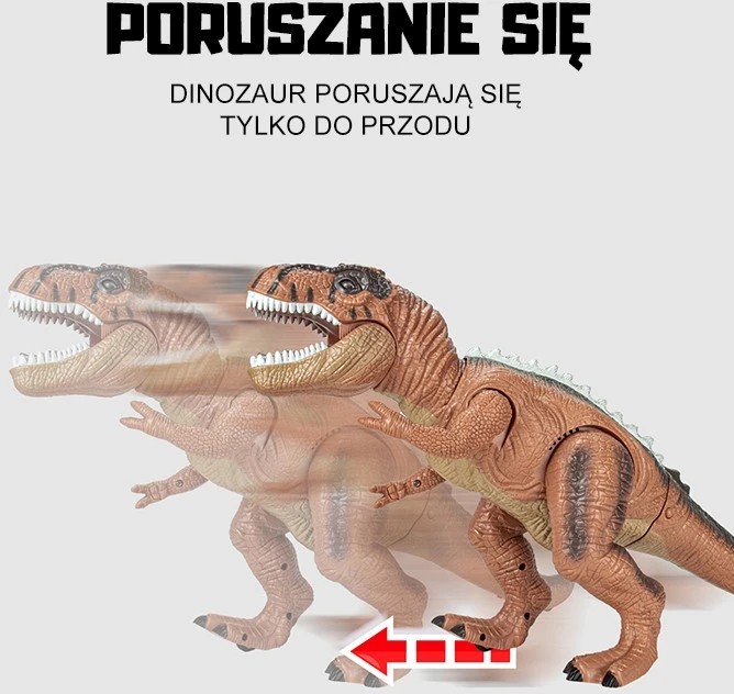 Woopie Nuotolinis Dinozauras T-Rex Su Judančiais Elementais