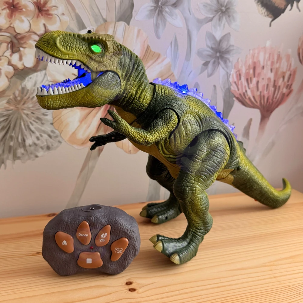 Woopie Nuotolinis Dinozauras T-Rex Su Judančiais Elementais