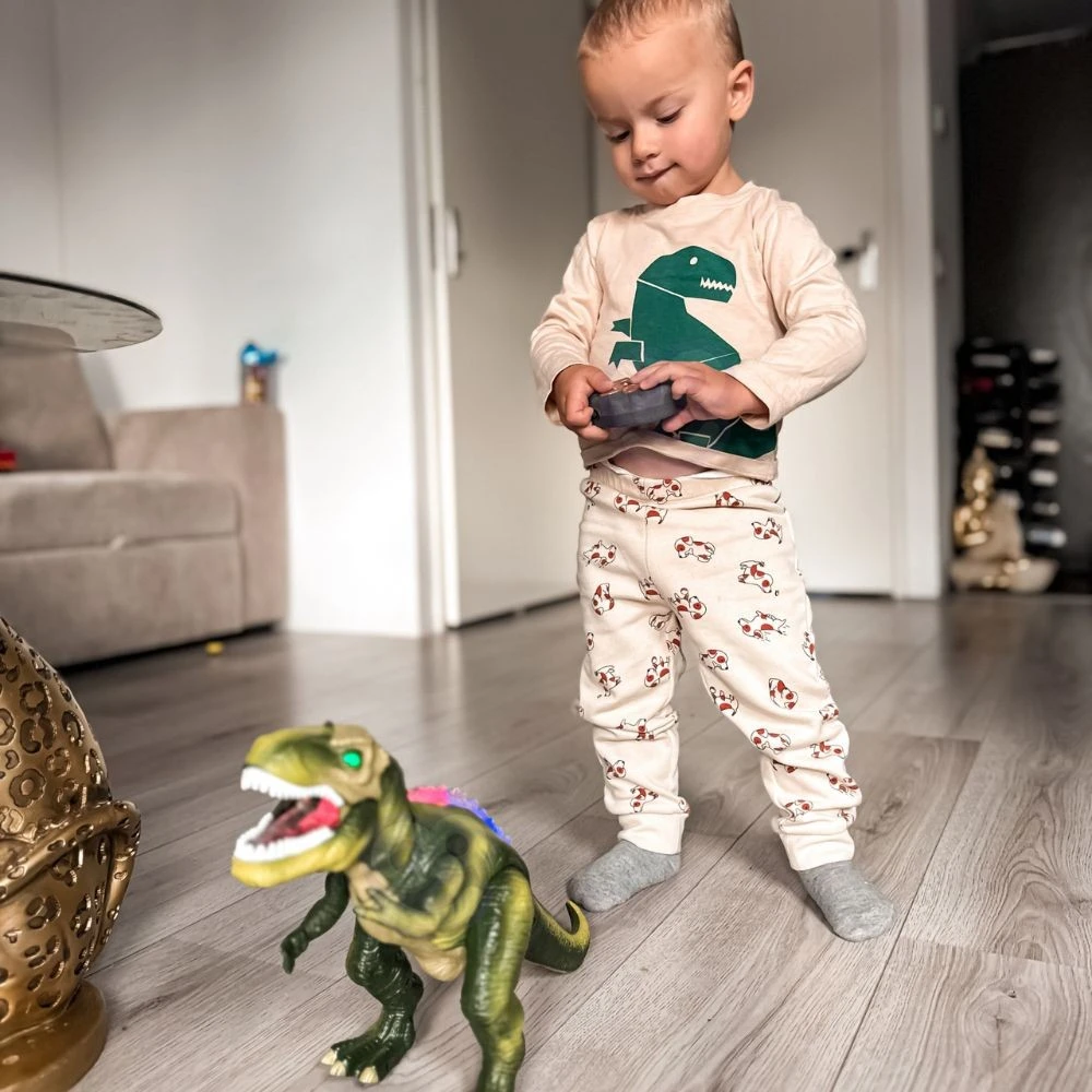 Woopie Nuotolinis Dinozauras T-Rex Su Judančiais Elementais