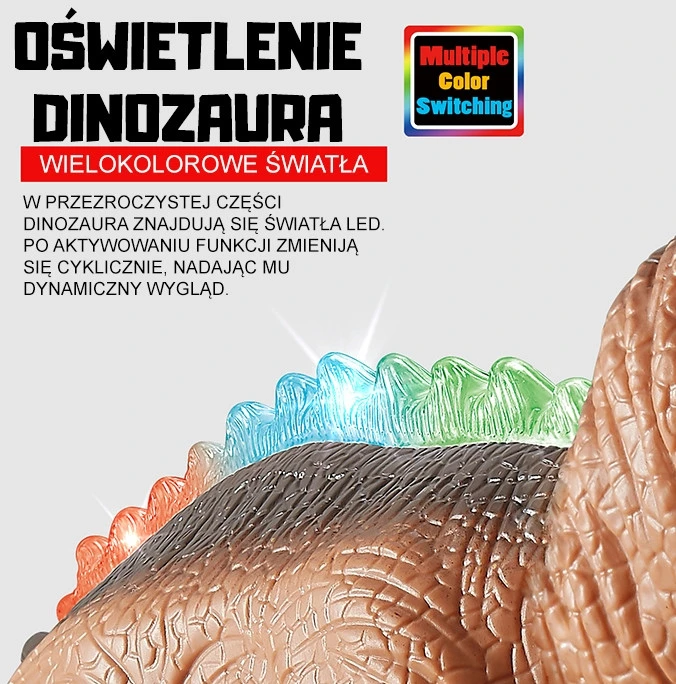 Woopie Nuotolinis Dinozauras T-Rex Su Judančiais Elementais