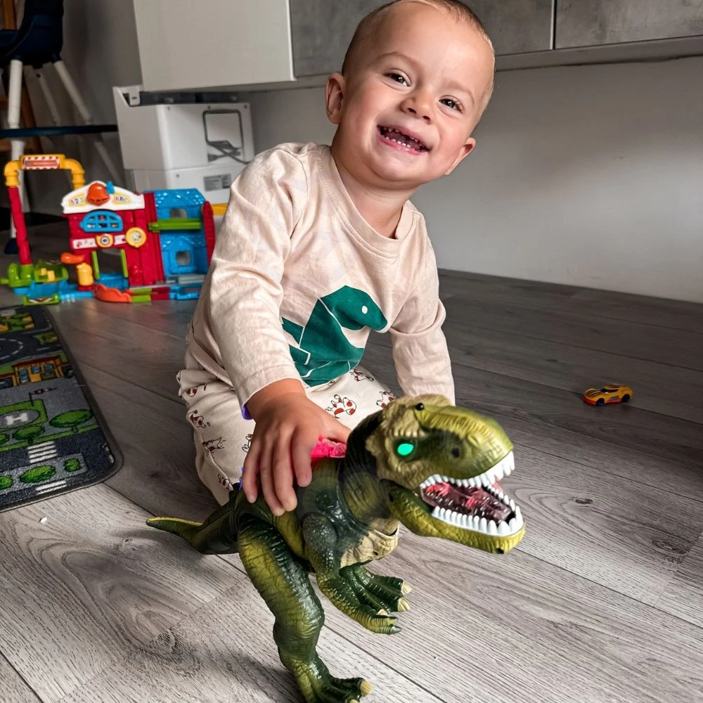Woopie Nuotolinis Dinozauras T-Rex Su Judančiais Elementais