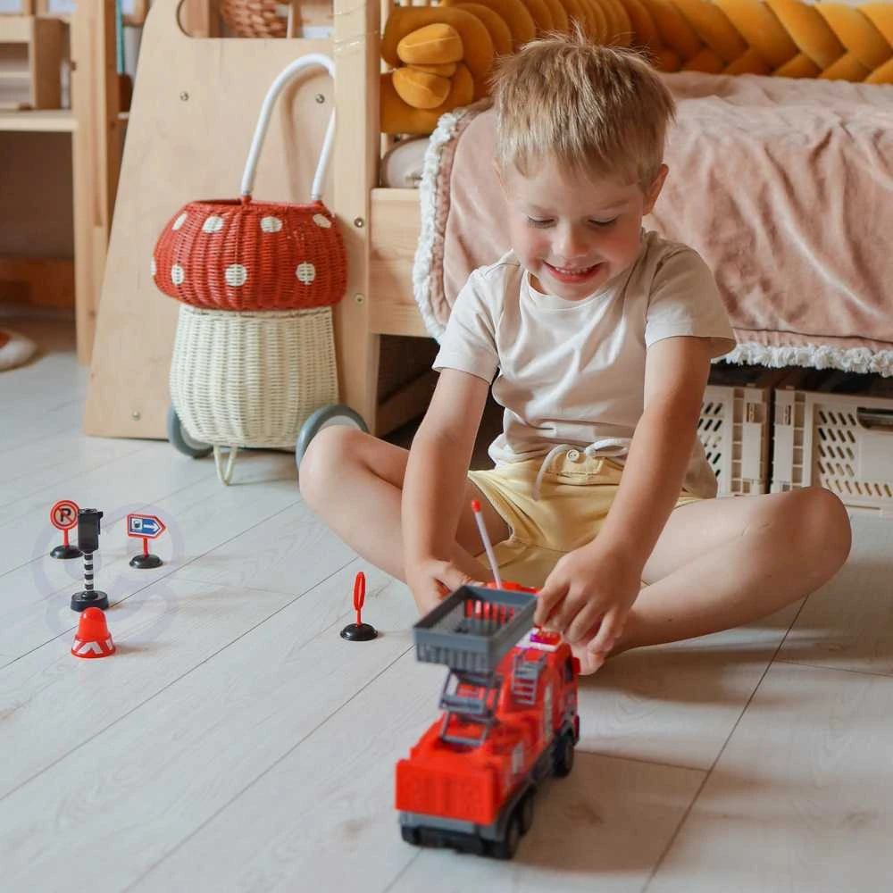 WOOPIE Nuotoliniu būdu valdomas gaisrinis automobilis su keltuvu