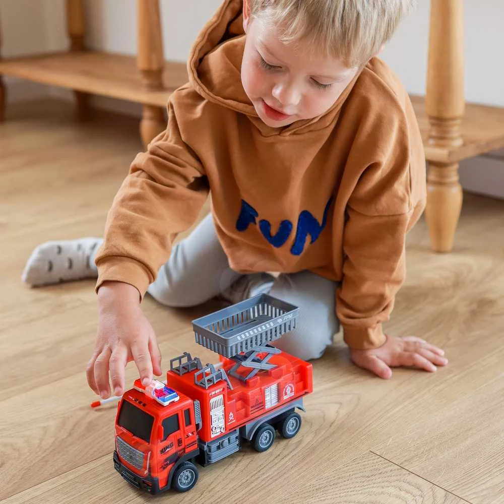 WOOPIE Nuotoliniu būdu valdomas gaisrinis automobilis su keltuvu