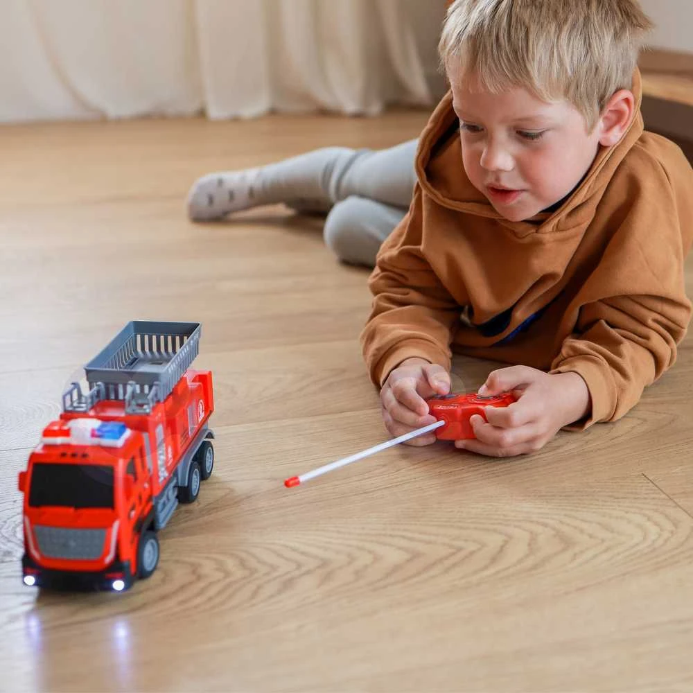 WOOPIE Nuotoliniu būdu valdomas gaisrinis automobilis su keltuvu