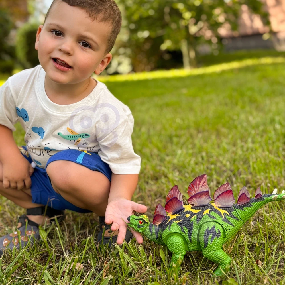 Woopie RC Robotas Dinozauras Stegozauras su nuotolinio valdymo funkcija