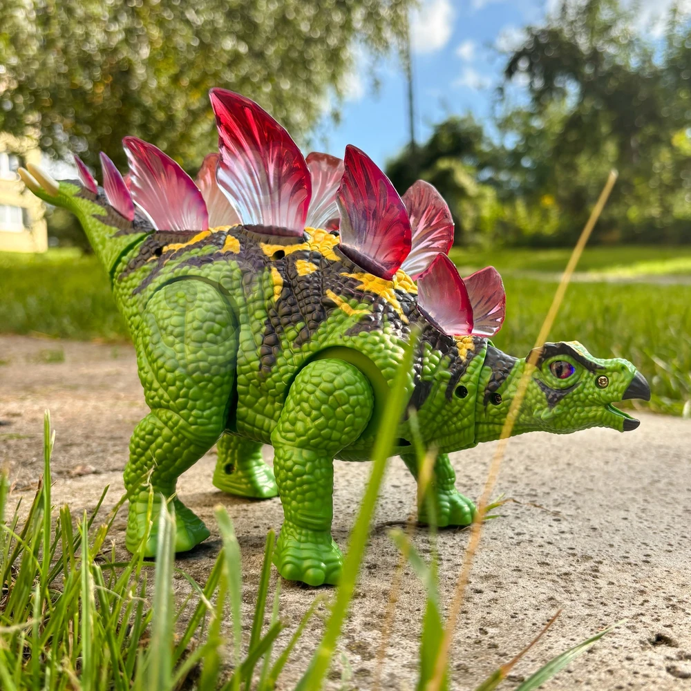 Woopie RC Robotas Dinozauras Stegozauras su nuotolinio valdymo funkcija