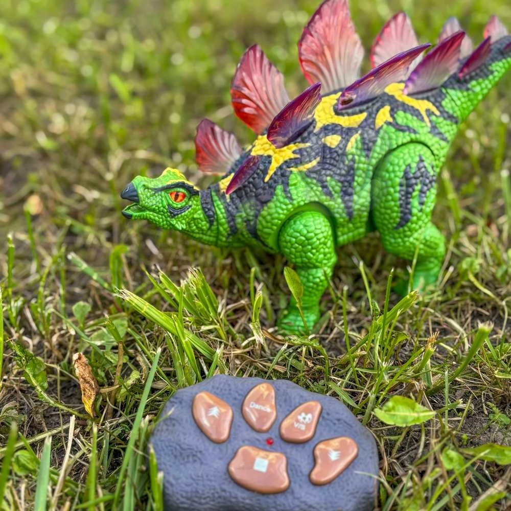 Woopie RC Robotas Dinozauras Stegozauras su nuotolinio valdymo funkcija