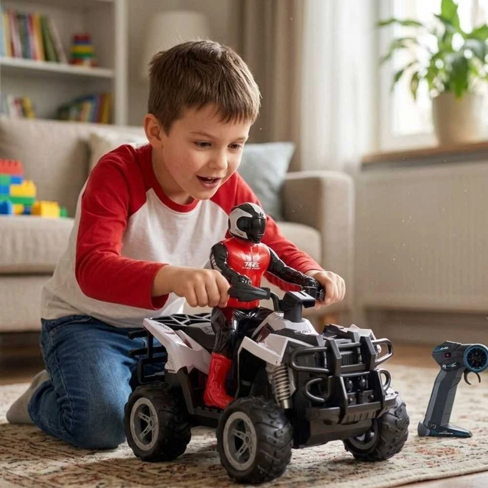 Woopie Nuotoliniu būdu valdomas RC Kaskadininkų 1:16 Quad