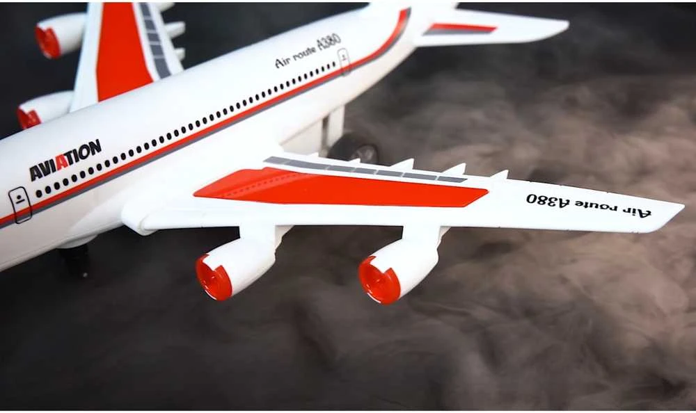 WOOPIE Nuotoliniu Būdu Valdomas Lėktuvas Airline Raudonai-Baltas