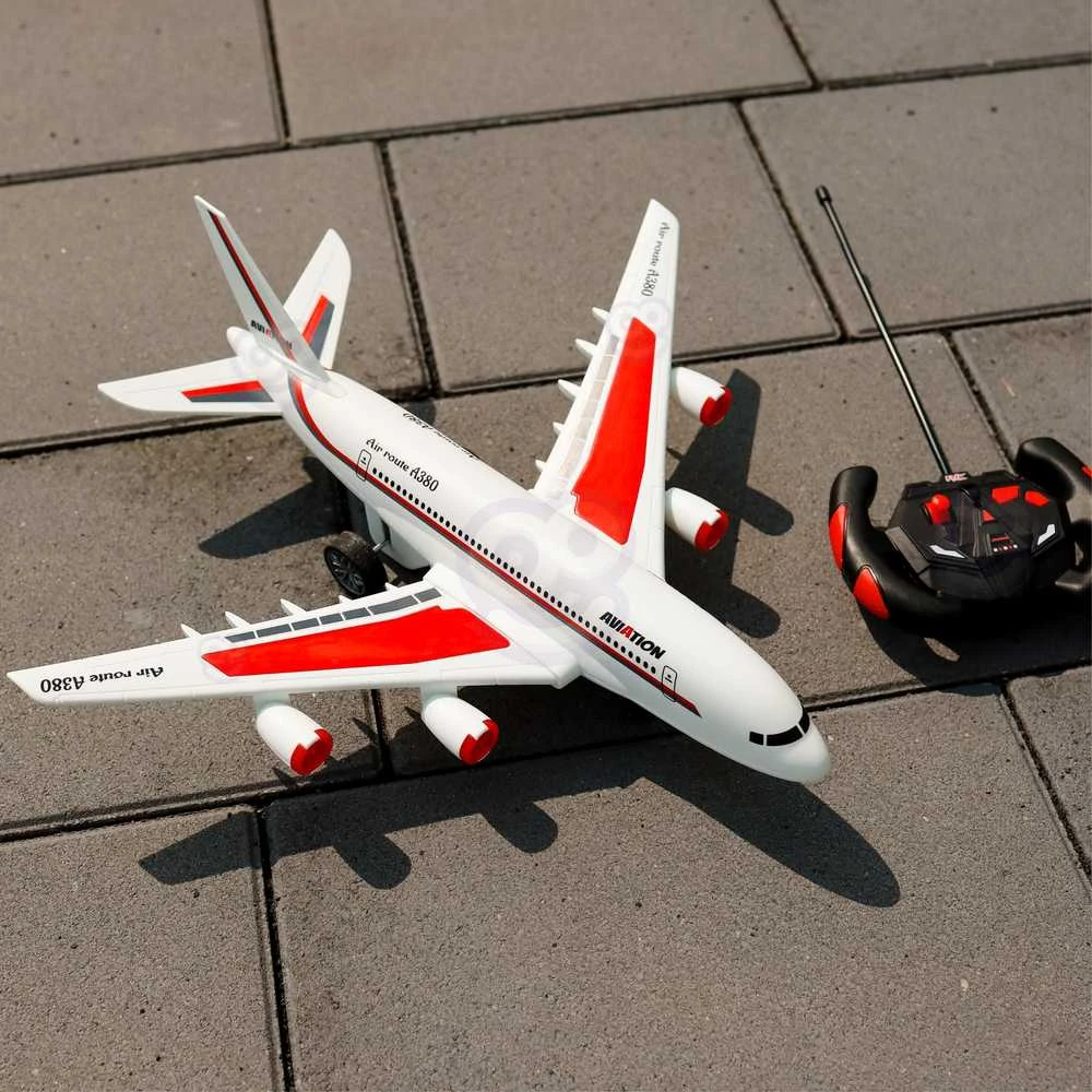 WOOPIE Nuotoliniu Būdu Valdomas Lėktuvas Airline Raudonai-Baltas