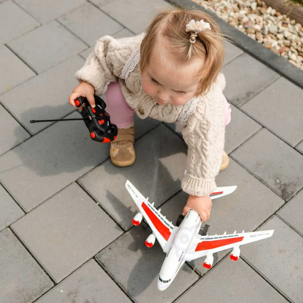 WOOPIE Nuotoliniu Būdu Valdomas Lėktuvas Airline Raudonai-Baltas