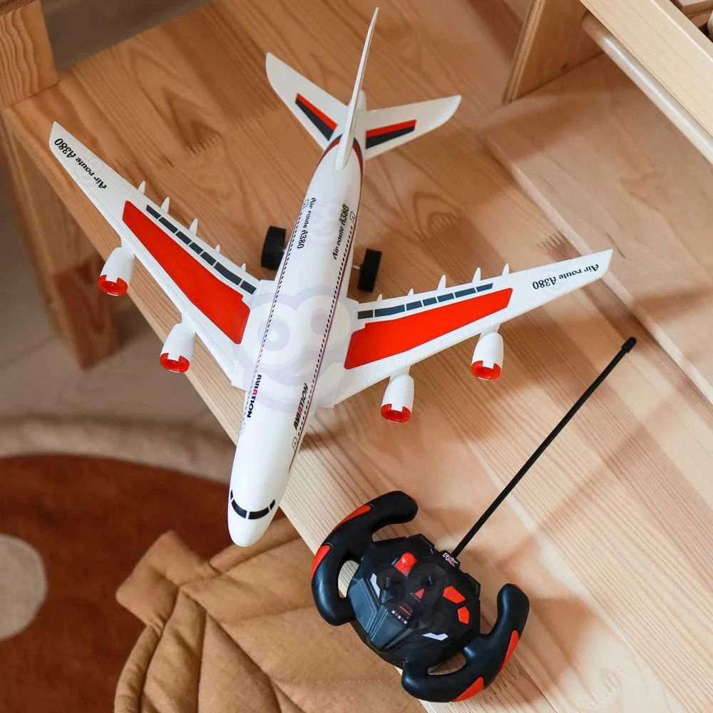 WOOPIE Nuotoliniu Būdu Valdomas Lėktuvas Airline Raudonai-Baltas