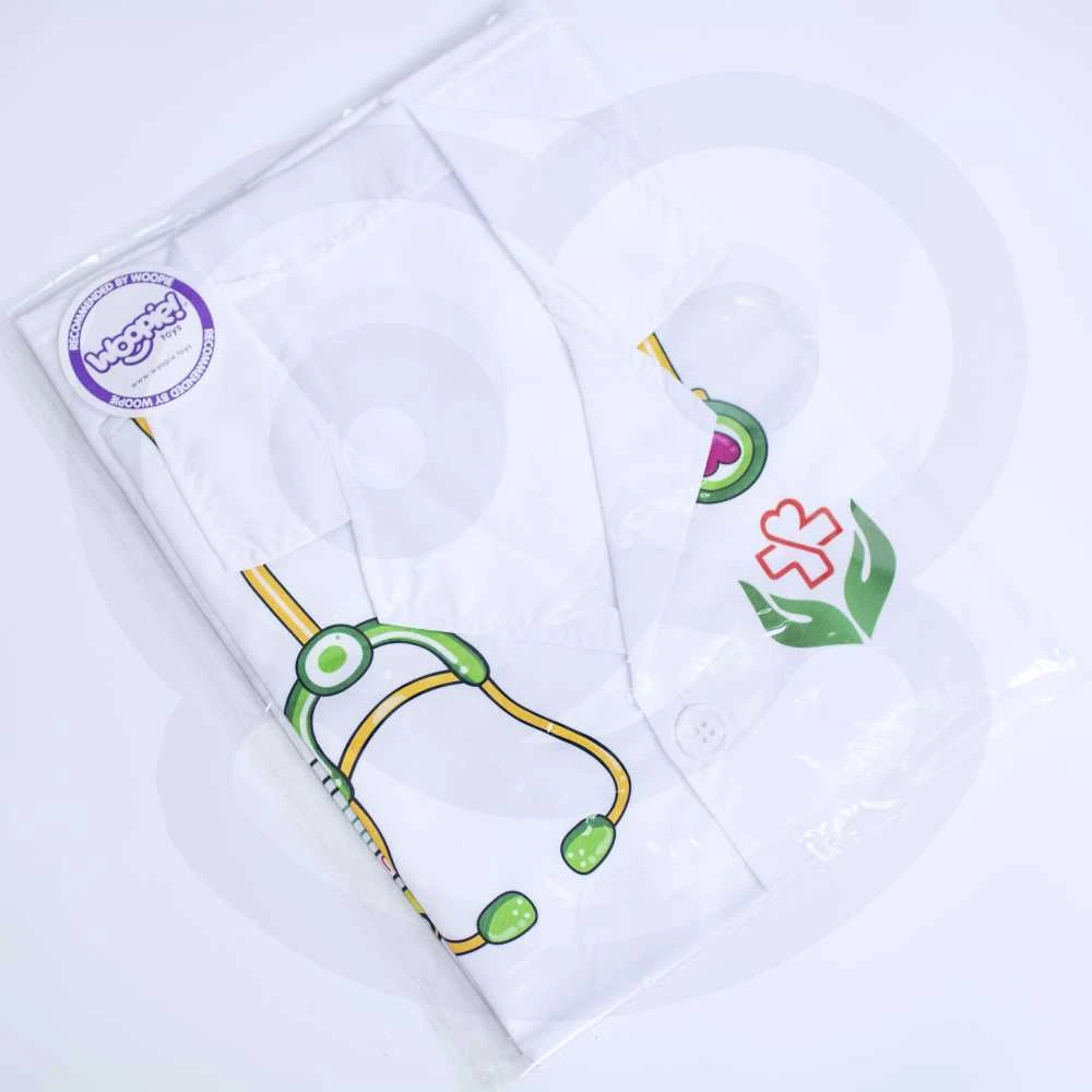 Woopie Gydytojo kostiumas vaikams iki 120 cm