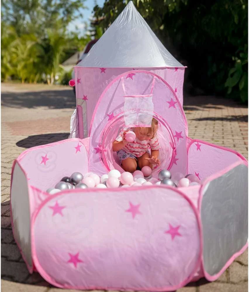 Woopie 3-in-1 žaidimų komplektas Pilies palapinė XXL