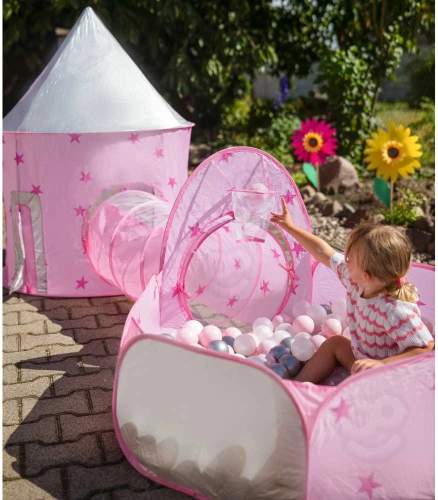 Woopie 3-in-1 žaidimų komplektas Pilies palapinė XXL
