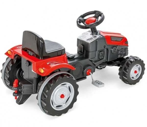 Woopie Pedalinė Traktorius Farmer GoTrac MAXI su Priekaba