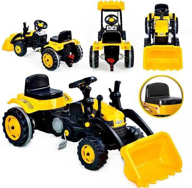 Woopie Pedaliniai Traktoriai Farmer MaxTrac Classic su Krovimo Funkcija