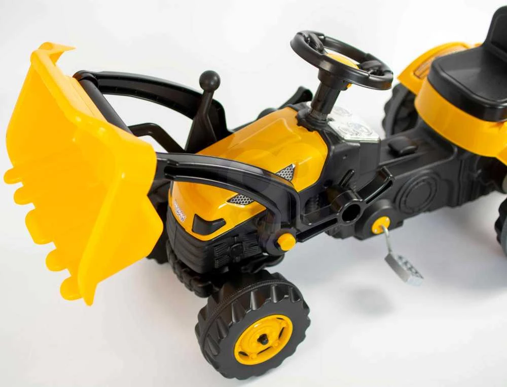 Woopie Pedaliniai Traktoriai Farmer MaxTrac Classic su Krovimo Funkcija