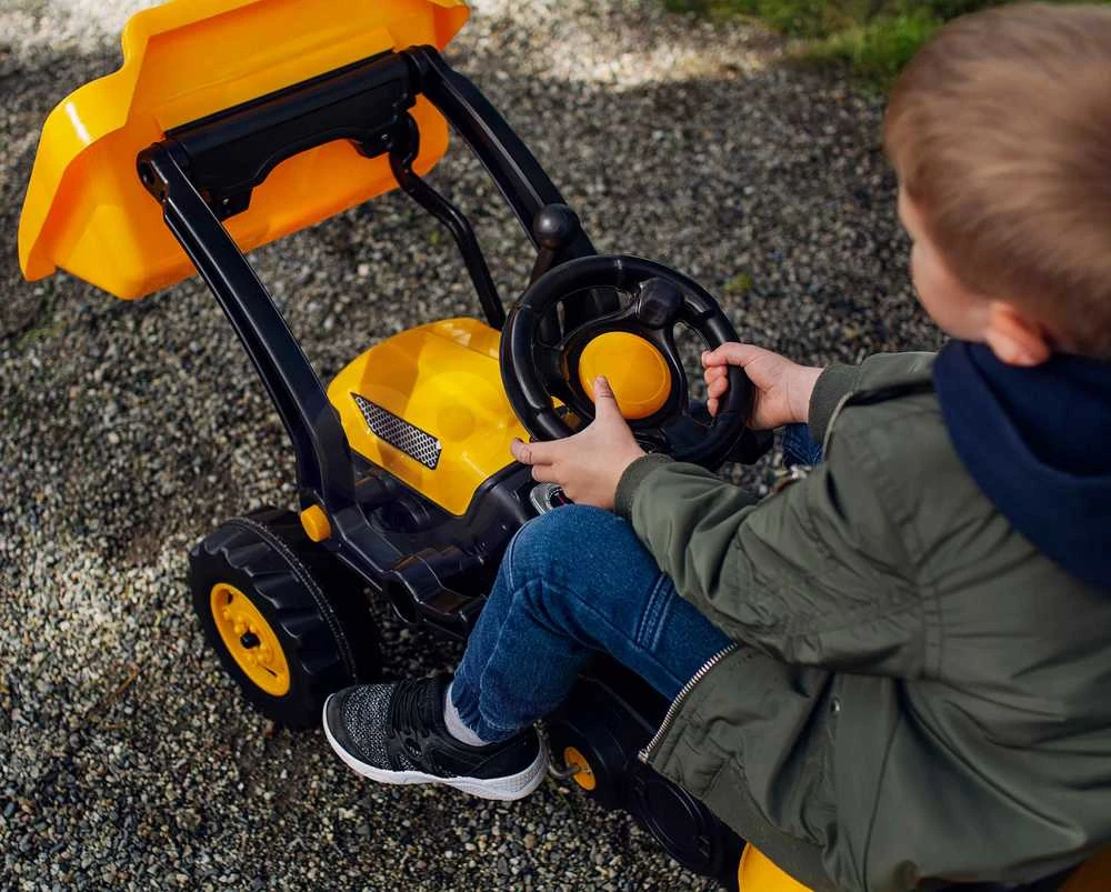 Woopie Pedaliniai Traktoriai Farmer MaxTrac Classic su Krovimo Funkcija