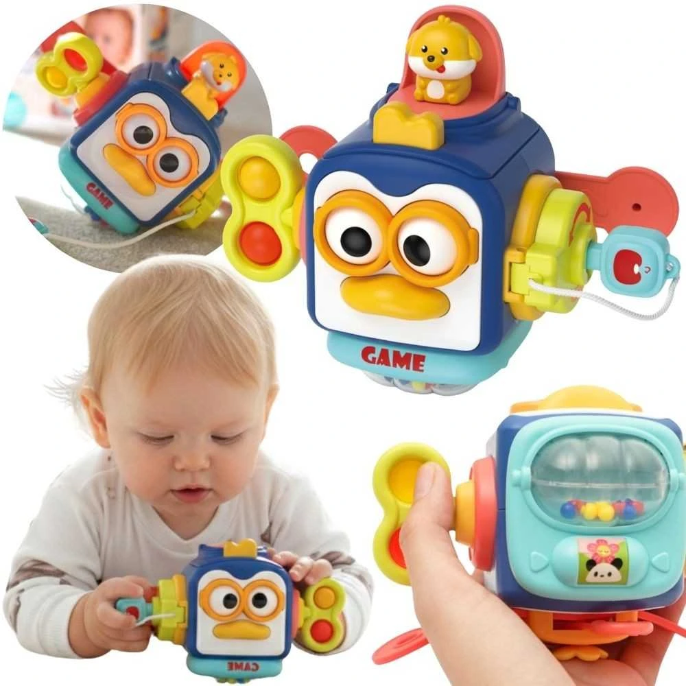 WOOPIE BABY Montessori pingvinas 6in1