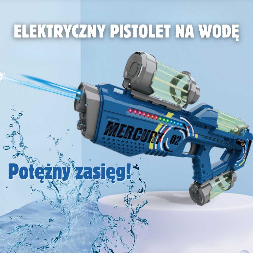 Elektrinis vandens pistoletas Woopie Mercury 02