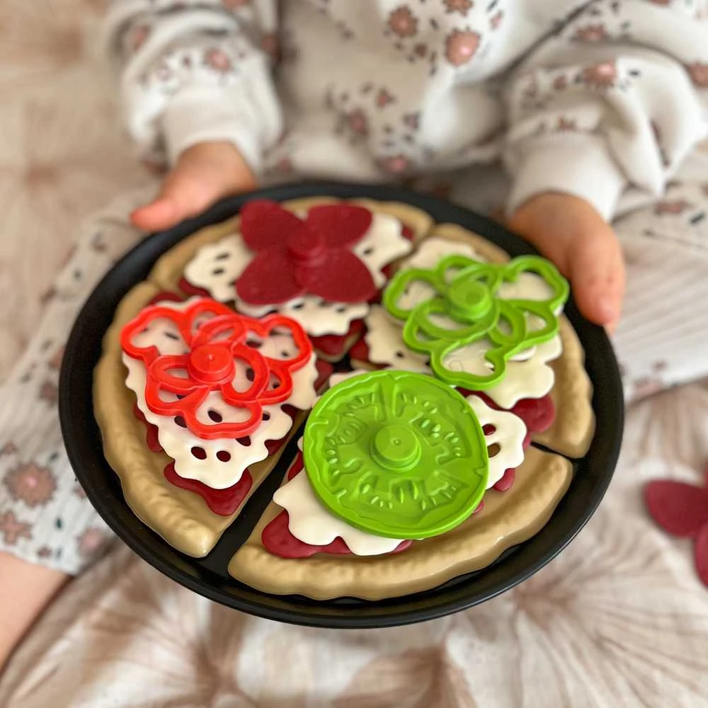 Woopie Medinė picos gaminimo dėlionė GOURMET vaikams