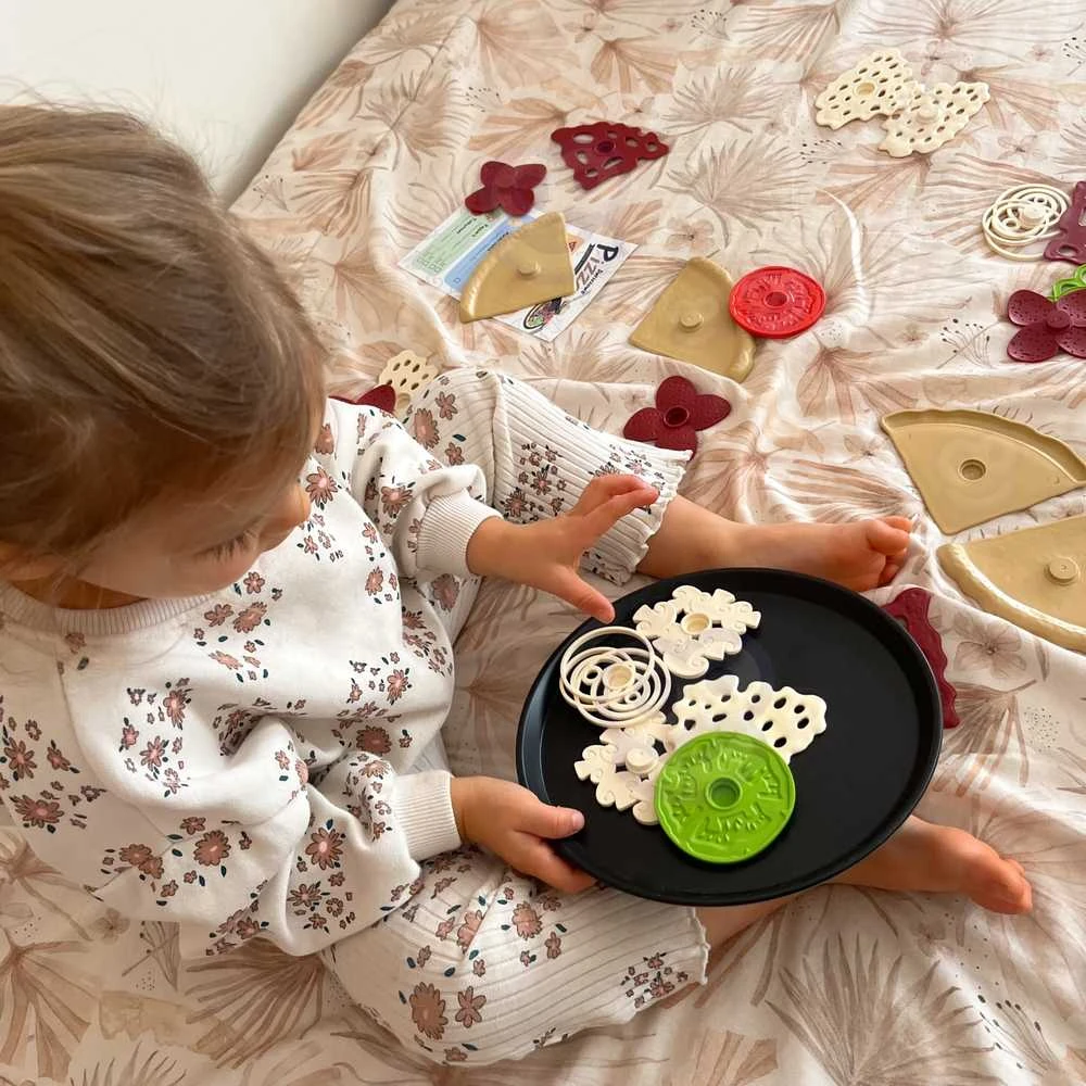 Woopie Medinė picos gaminimo dėlionė GOURMET vaikams