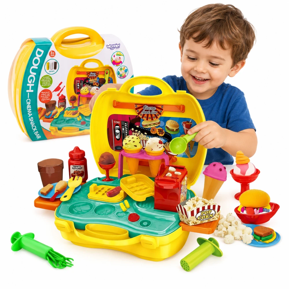 Užkandžių gaminimo rinkinys su plastilinu Woopie