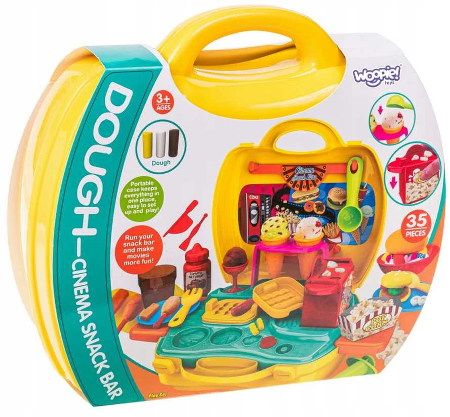 Užkandžių gaminimo rinkinys su plastilinu Woopie