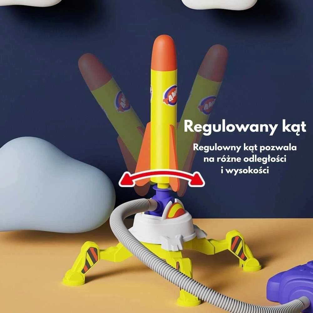 Woopie Putų raketų paleidimo rinkinys su dviem paleidėjais