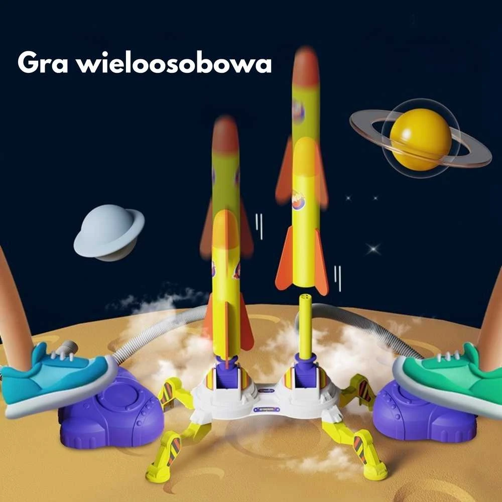 Woopie Putų raketų paleidimo rinkinys su dviem paleidėjais