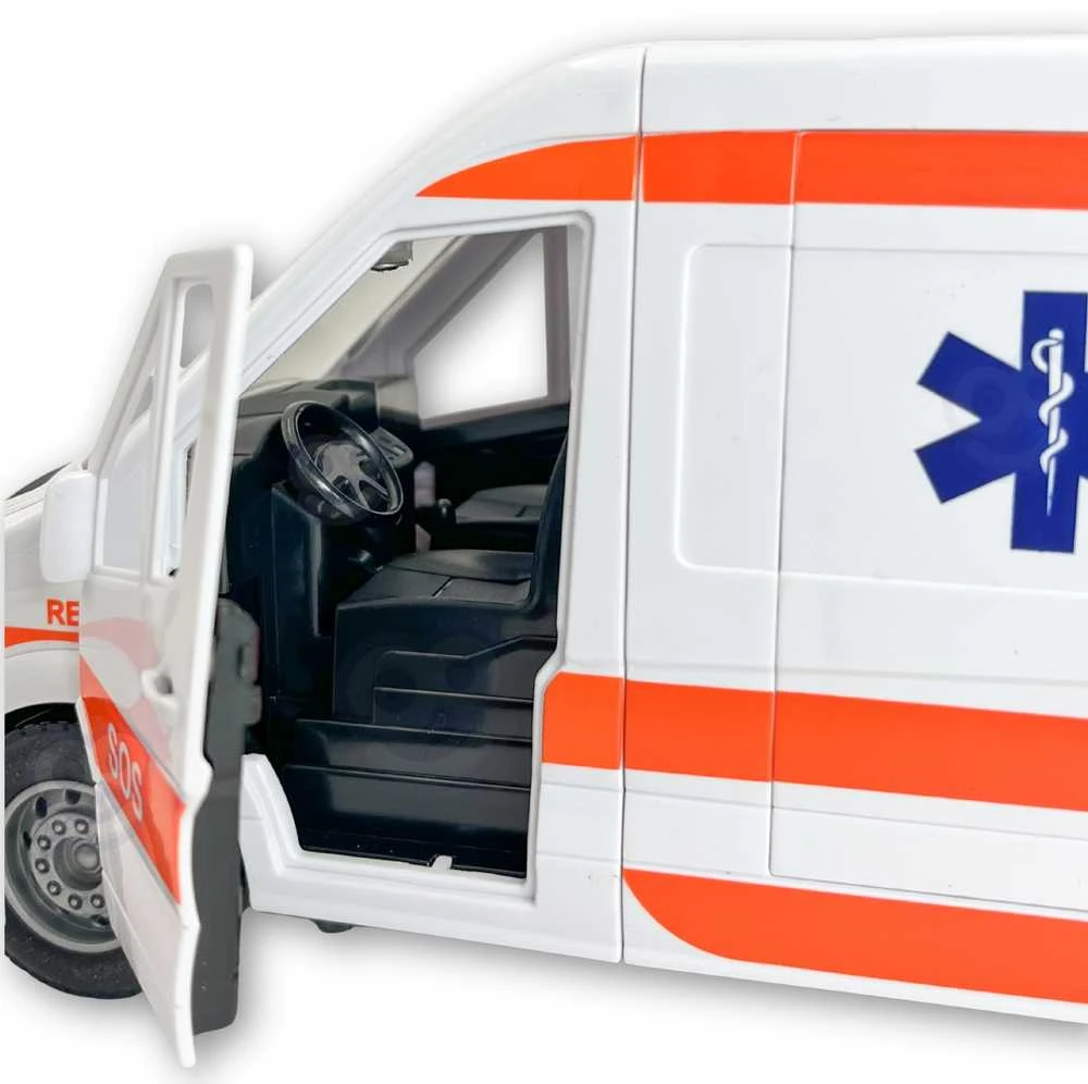 Greitosios pagalbos automobilis su neštuvais WOOPIE