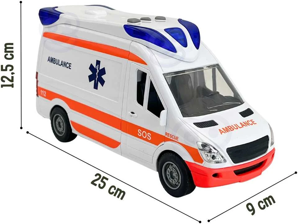 Greitosios pagalbos automobilis su neštuvais WOOPIE