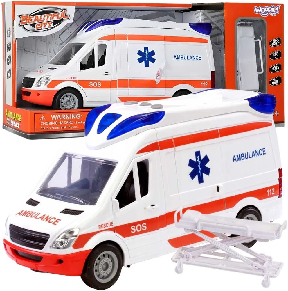 Greitosios pagalbos automobilis su neštuvais WOOPIE